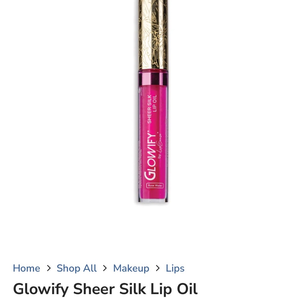 Sheer Silk Lip Oil - Vibrant Pink